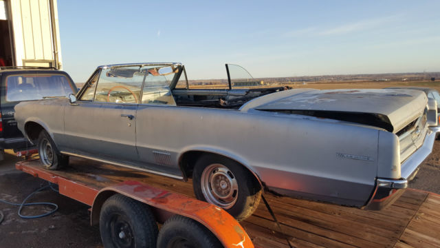 1964 Pontiac LeMans Convertible - Selling with 1964 GTO Steel Hood 1964 Pontiac Le Mans