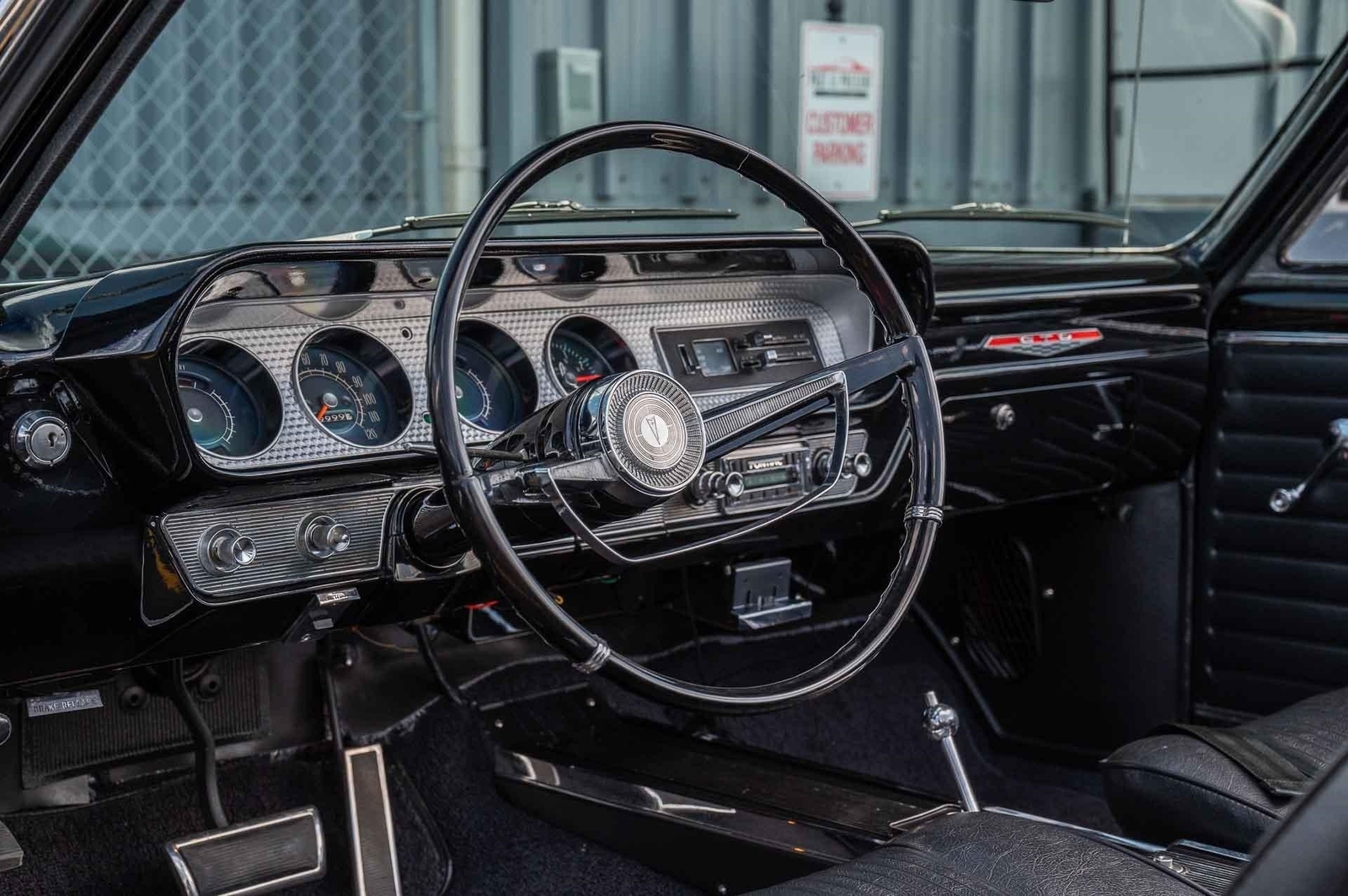 1964 Pontiac Le Mans PHS Docs, Triple Black, GTO Badged, Power Top, Cla - photo 11