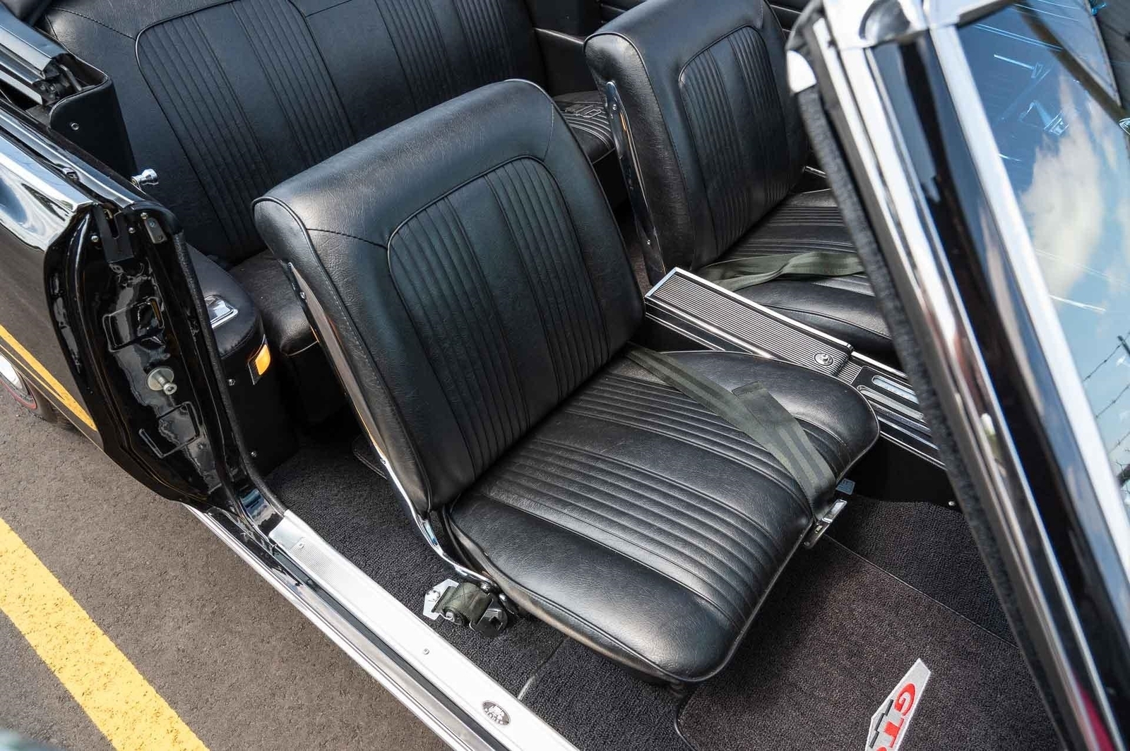 1964 Pontiac Le Mans PHS Docs, Triple Black, GTO Badged, Power Top, Cla - photo 13