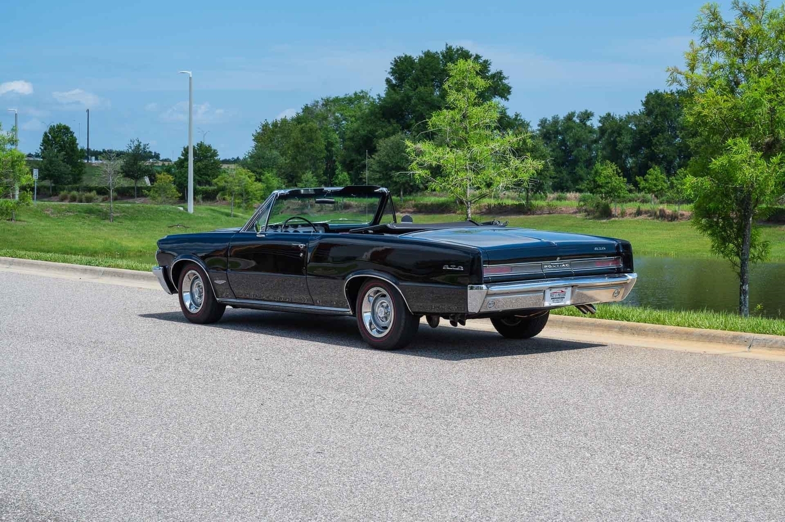 1964 Pontiac Le Mans PHS Docs, Triple Black, GTO Badged, Power Top, Cla - photo 4