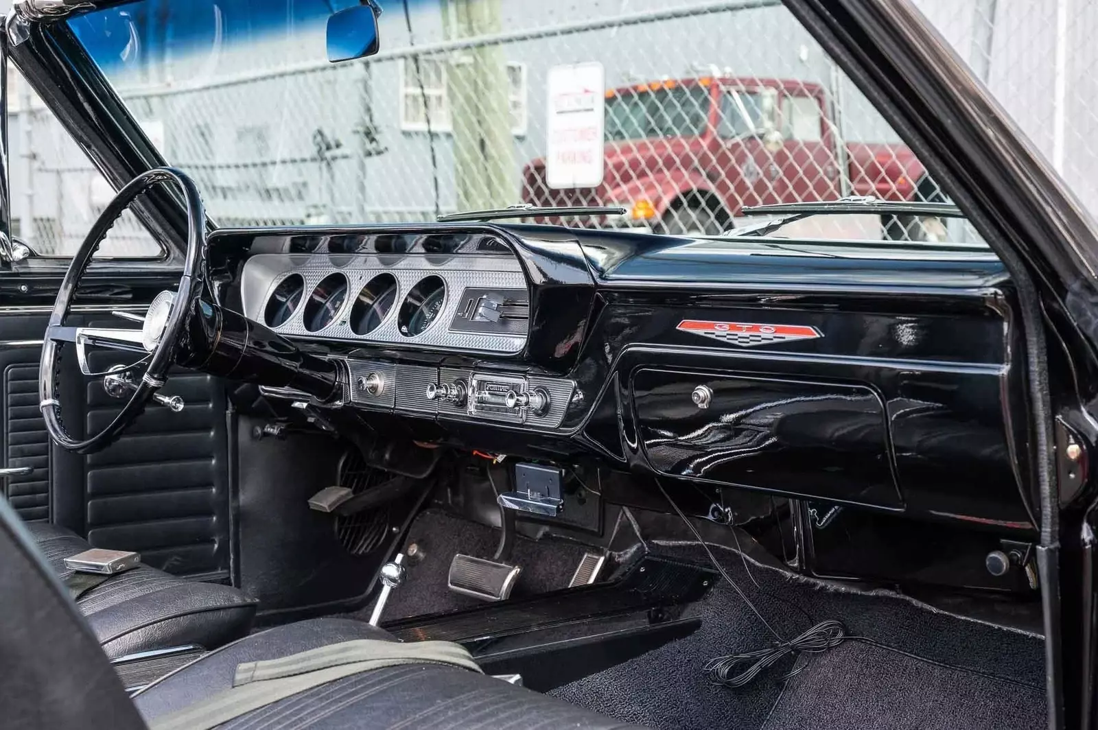 1964 Pontiac Le Mans Triple Black, GTO Badged, Power Top, Classic Ponti - photo 12