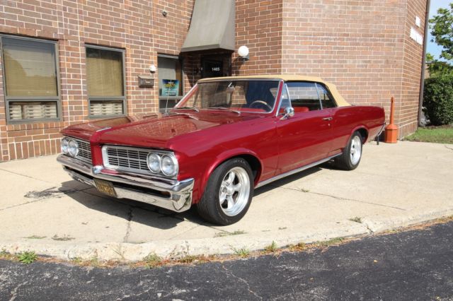 1964 Pontiac Tempest Custom Convertible 1965 1966 1967 GTO LeMans 1964 Pontiac Tempest Custom Convertible - Power Top - AC- PS- PB