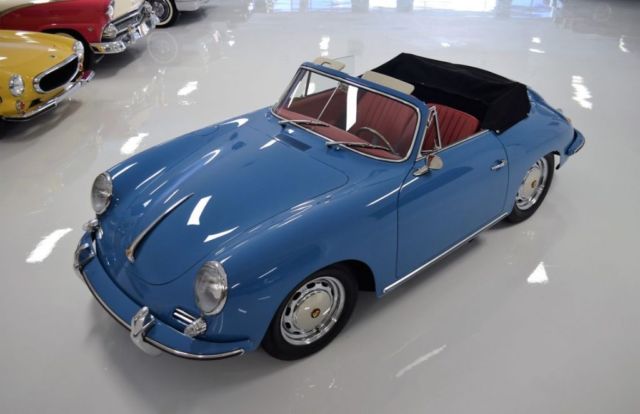 1964 Porsche 356 0 Blue Manual 1964 Porsche 356 --