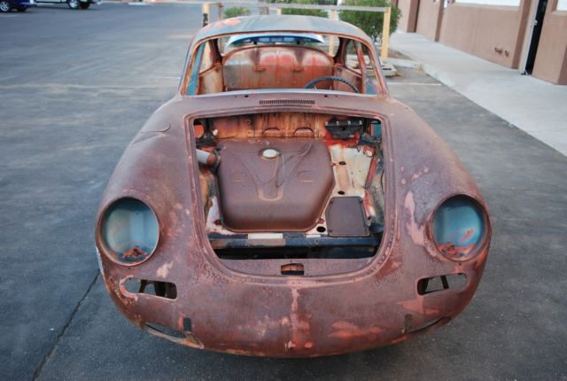 1964 Porsche 356 Coupe 356C - Excellent Foundation Engine/Trans & Parts Included 1964 Porsche 356 356C Coupe