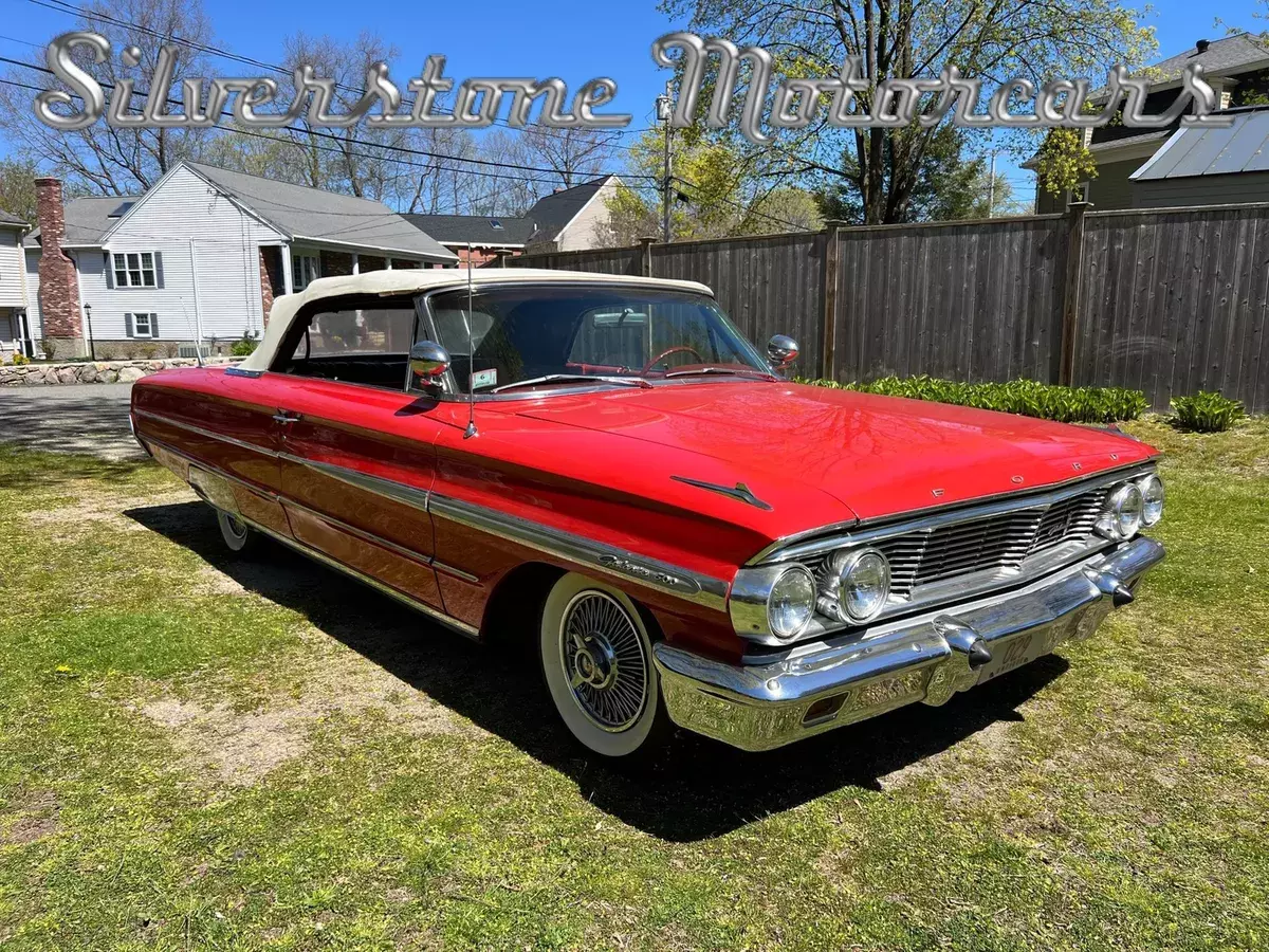 1964 Rangoon Red 352 Convertible Sunliner 1964 Ford Galaxie 500