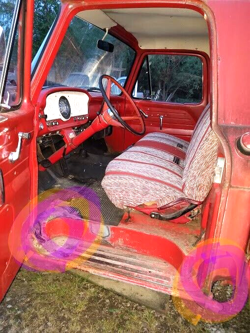 1964 Ford FULL SIZE RED FARM PICK UP TRUCK - photo 3