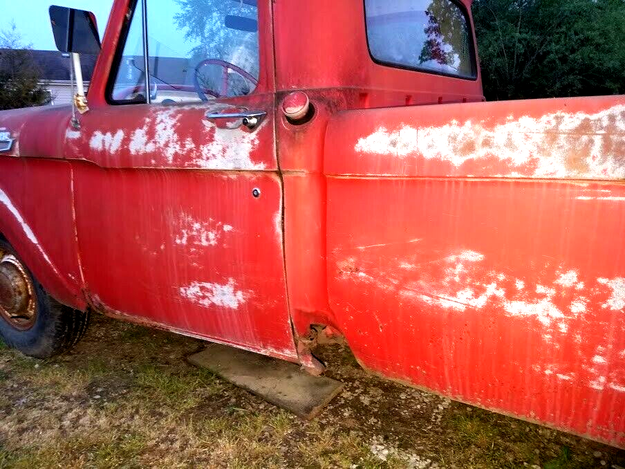 1964 Ford FULL SIZE RED FARM PICK UP TRUCK - photo 5