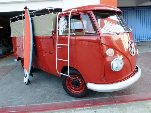 1964 Restored "Rare" VW SC PICKUP, CALIFORNIA BEACH CRUISER 1964 Volkswagen Bus/Vanagon SINGLE CAB