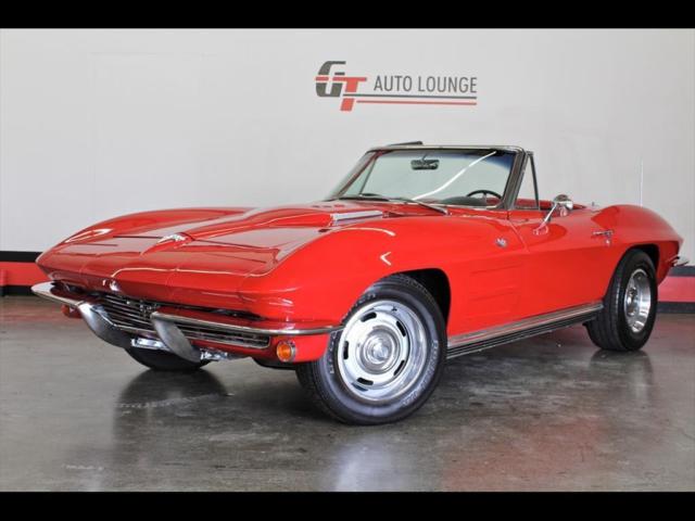 1964 Roadster Stingray Convertible 4-Speed Muncie Disc Brakes C2 350ci Mid Year 1964 Chevrolet Corvette Roadster