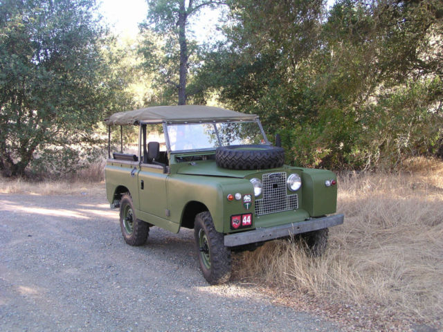 1964 Series IIa - Right Hand drive - Short wheel base 88 1964 Land Rover LR2 Original