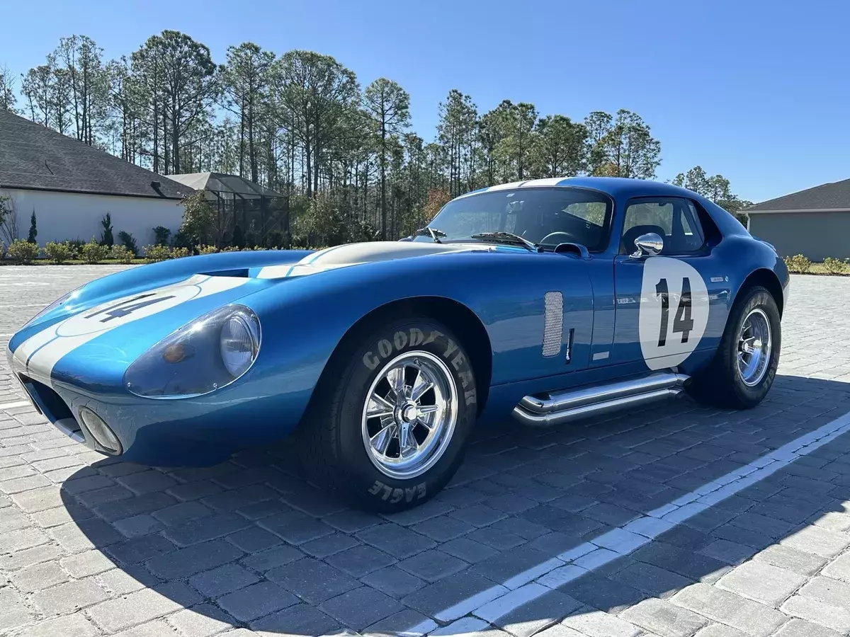 1964 Shelby Cobra Coupe Blue Daytona coupe 1964 Shelby Cobra Daytona coupe
