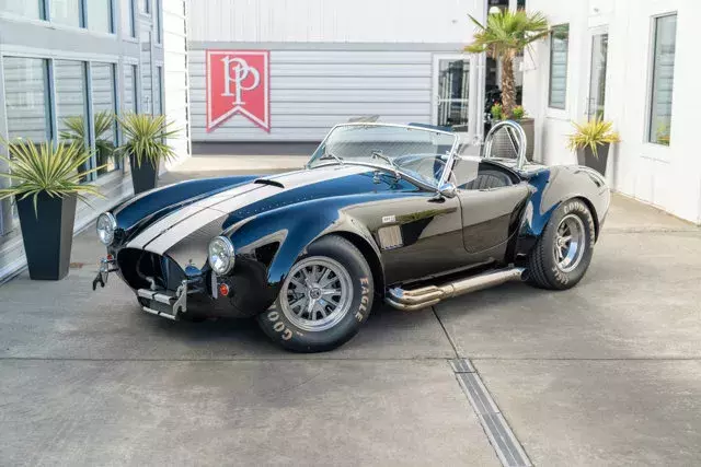 1964 Shelby Cobra - Midstates 460 Cobra Jet 4250 Miles Black with White Racing S 1964 Shelby Cobra - Midstates 460 Cobra Jet