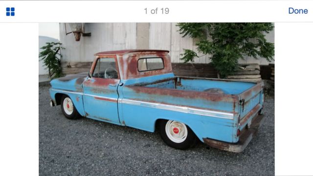 1964 short box truck awesome look with original paint great patina 1964 Chevrolet C-10