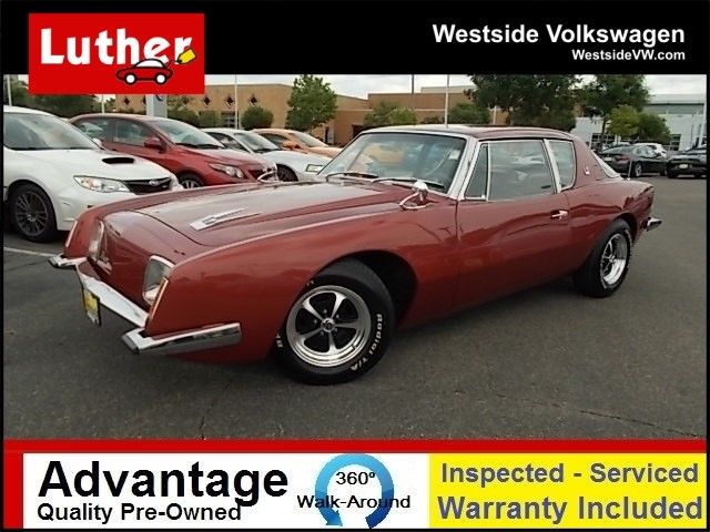 1964 Studebaker Avanti Grand Touring 2DR 4-Seat Coupe 68,185 Miles Avanti Red O 1964 Studebaker Avanti Grande Touring 2DR 4-Seat Coupe