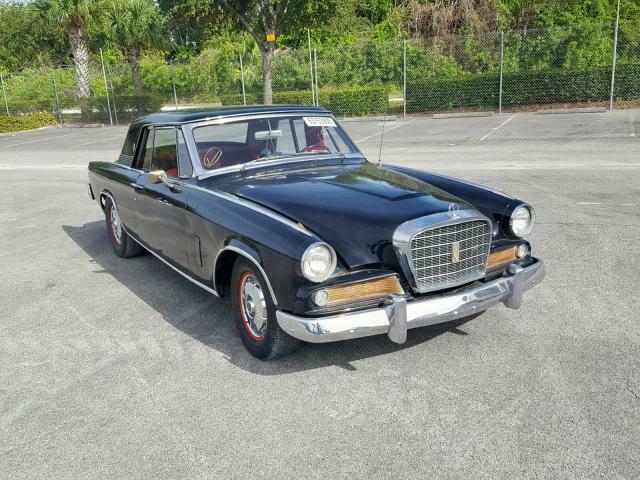 1964 Studebaker Hawk Grand turismo/ AC 95741 Miles Black 2 Door Hard Top Coupe 2 1964 Studebaker Hawk Grand turismo/ AC