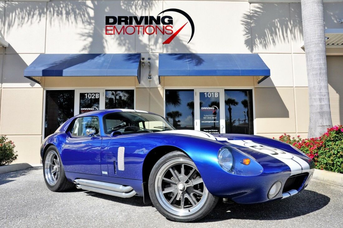 1964 SUPERFORMANCE SHELBY DAYTONA COUPE CONTINUATION! ROYAL BLUE! 427! 6-SPD! 1964 Shelby Superformance Daytona Coupe