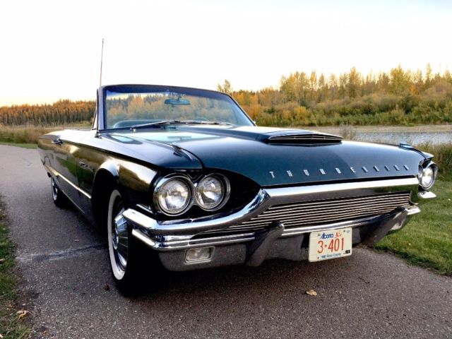 1964 THUNDERBIRD CONVERTIBLE ** WOW** ORIGINAL PAINT & INTERIOR -TRUE SURVIVOR 1964 Ford Thunderbird RETRACTABLE TRUNK CONVERTIBLE