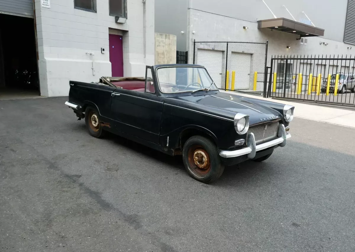 1964 Triumph Herald 1200 Convertible for Restoration 1964 Triumph Herald Convertible