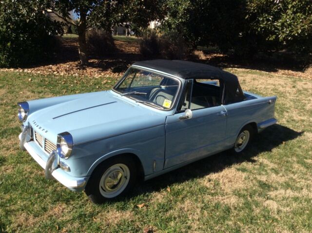 1964 Triumph Herald 1200 Convertible Older Restoration 1964 Triumph Herald Convertible