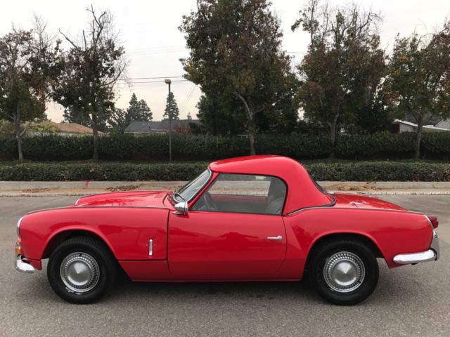 1964 Triumph Spitfire 4 MK1 Rust Free CA Convertible Cruiser Sold At No Reserve! 1964 Triumph Spitfire