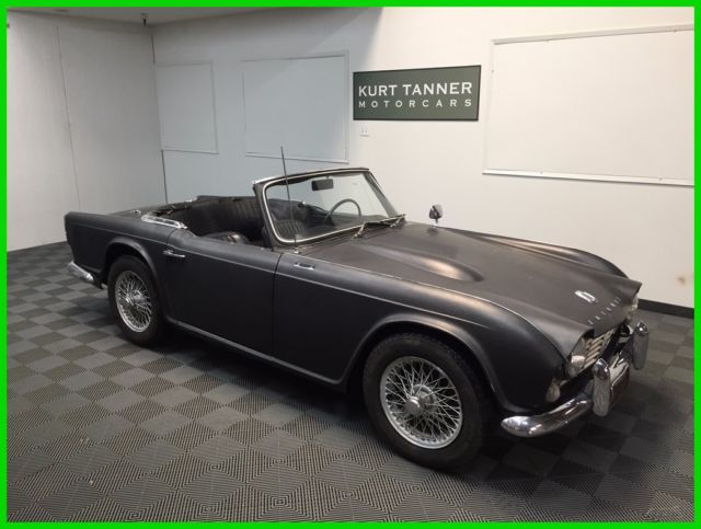 1964 TRIUMPH TR4 SPORTS CONVERTIBLE. SUPERB CA CAR NEEDING COSMETIC RESTORATION. 1964 Triumph Other Roadster
