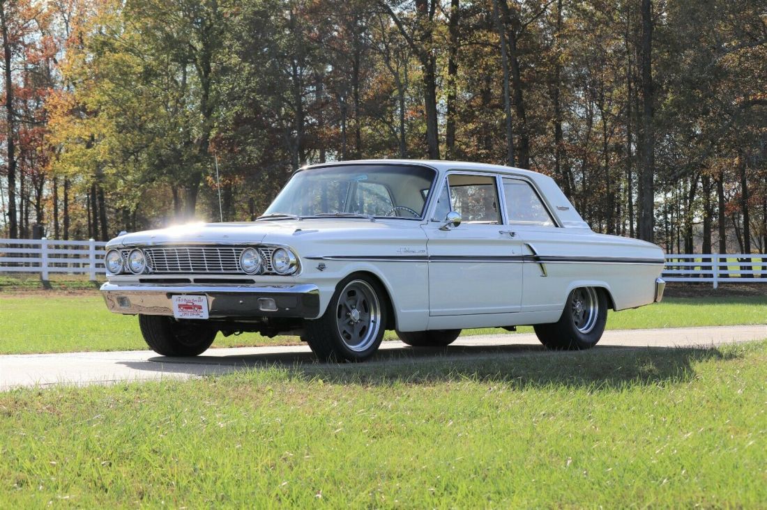 1964 Twin Turbo Intercooled Wimbledon White Ford Fairlane 500 1964 Ford Fairlane