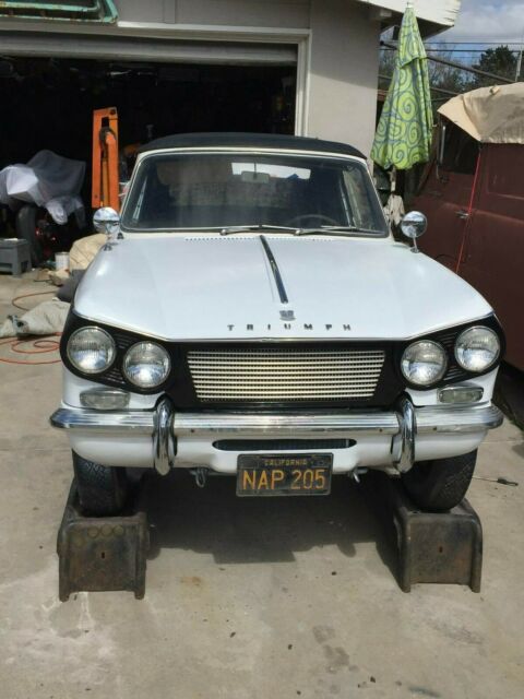 1964 Vitese Triumph saloon sports 6 convertible LHD 1964 Triumph TR-6