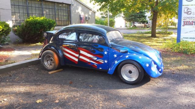1964 vw beetle drag car, chopped top 1964 Volkswagen Beetle - Classic chop top drag beetle