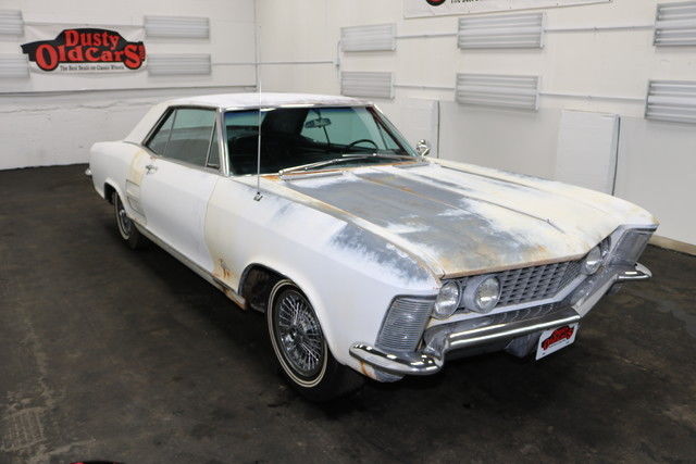 1964 White 425 CI V8 2 spd auto Body Inter Good Riv Project! 1964 Buick Riviera 425 CI V8 2 spd auto Body Inter Good Riv Project