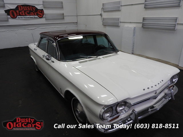 1964 White Runs Drives Body Inter VGood 2.7I6 2 spd auto! 1964 Chevrolet Corvair Runs Drives Body Inter VGood 2.7I6 2 spd auto