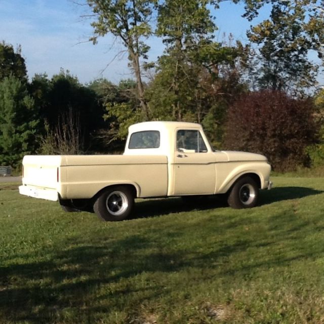1964 Yellow Ford F100 1964 Ford F-100 none