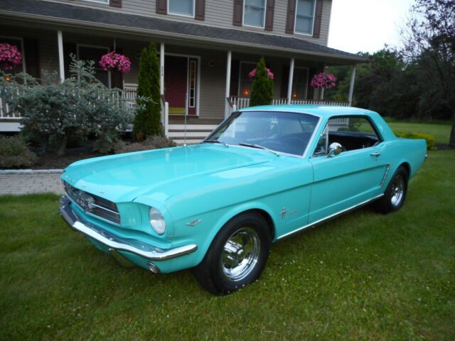 19641/2 Mustang V8 auto, power steering rare factory paint code B Pagoda Green 1964 Ford Mustang Mustang