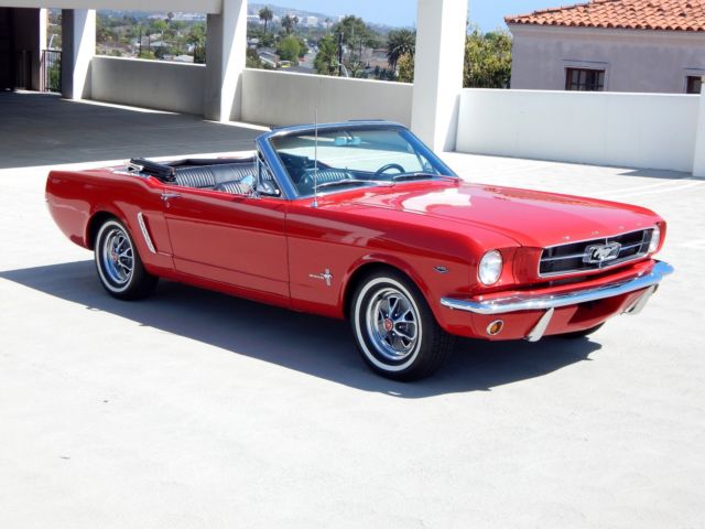 1965 Ford Mustang Convertible Restored - 289 V8, AC, PS, PB & More - photo 4