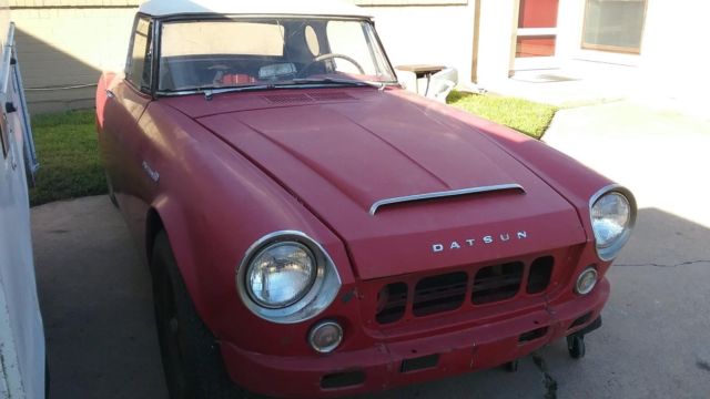 1965 - 1/2 DATSUN 1600 ROADSTER Vin # SPL31100553 Super Rare 1965 Datsun Other