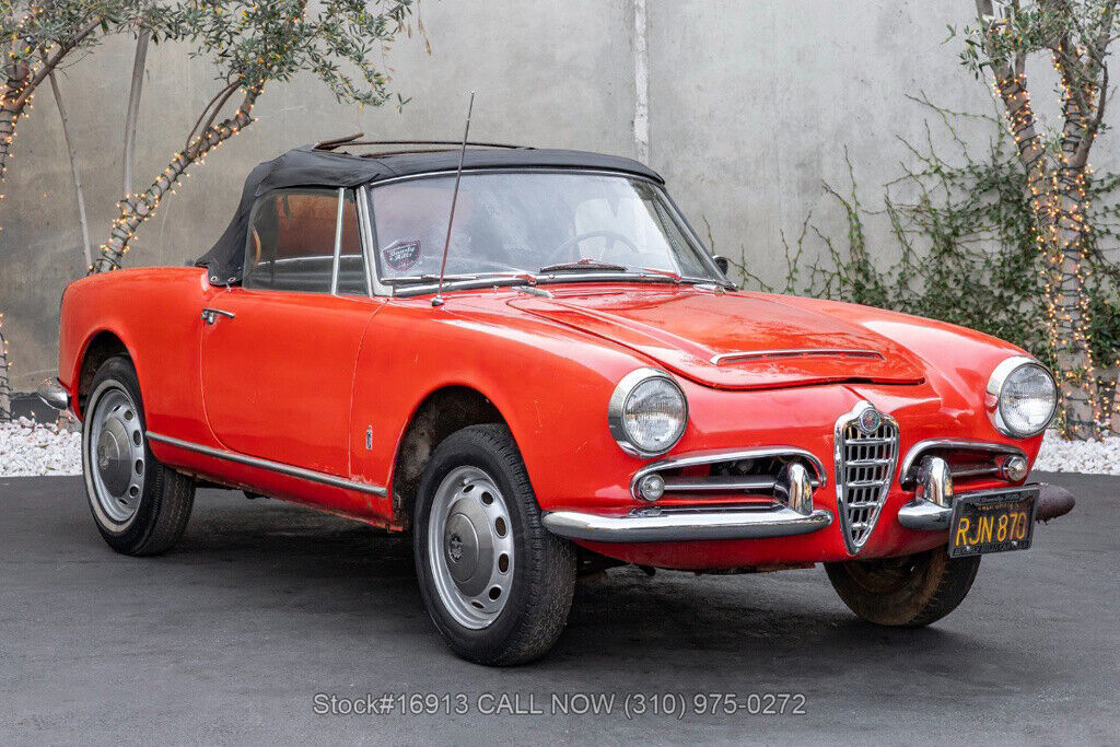 1965 1600 Spider Used Manual 1965 Alfa Romeo Giulia 1600 Spider