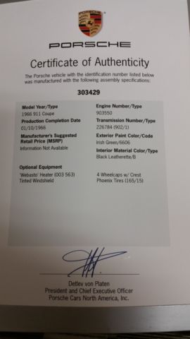 1965 Porsche 911 Original 911 - photo 11