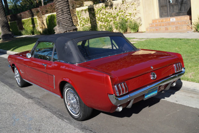 1965 Ford Mustang 289 4BBL 'A' CODE V8 CONVERTIBLE WITH A/C! - photo 11