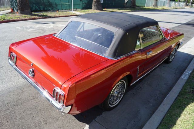 1965 Ford Mustang 289 4BBL 'A' CODE V8 CONVERTIBLE WITH A/C! - photo 12
