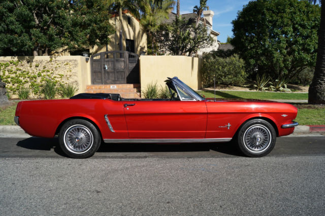 1965 Ford Mustang 289 4BBL 'A' CODE V8 CONVERTIBLE WITH A/C! - photo 3