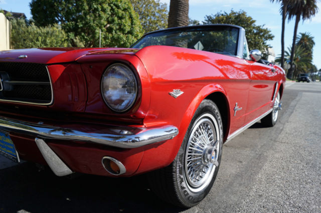 1965 Ford Mustang 289 4BBL 'A' CODE V8 CONVERTIBLE WITH A/C! - photo 4