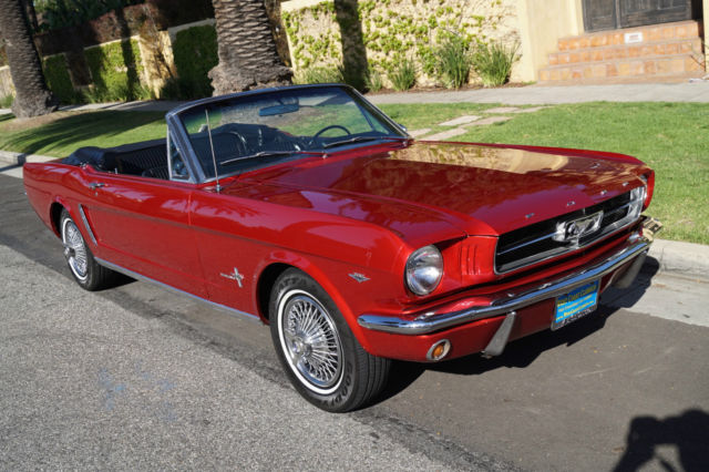 1965 Ford Mustang 289 4BBL 'A' CODE V8 CONVERTIBLE WITH A/C! - photo 5