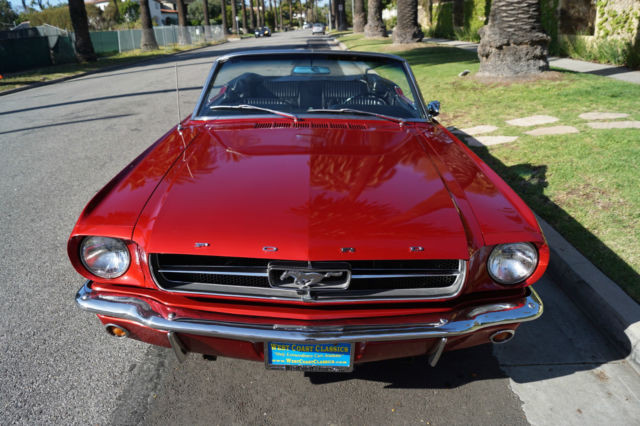 1965 Ford Mustang 289 4BBL 'A' CODE V8 CONVERTIBLE WITH A/C! - photo 7