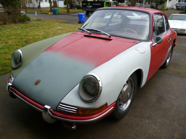 1965 65 Porsche 911 nice project CofA, Kardex, clean title #300717 early 65 car 1965 Porsche 911