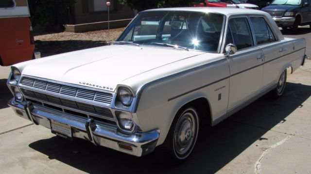 1965 AMC Rambler Ambassador 990 V8 Classic Vintage Straight Clean! 1965 AMC Rambler Ambassador 990