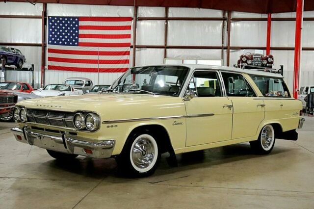 1965 AMC Rambler Cross Country Classic 81246 Miles Solar Yellow Station Wagon 6 1965 AMC Rambler Cross Country Classic