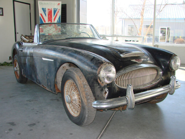 1965 Austin Healey 3000 BJ8 Extremely Original! Unrestored - Solid & Straight! 1965 Austin Healey 3000