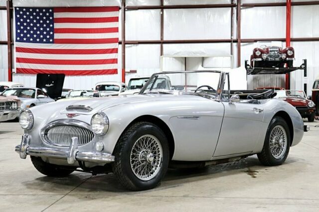 1965 Austin-Healey 3000 MK III 79635 Miles Silver Convertible 3.0L Inline 6 4 Sp 1965 Austin Healey 3000 MK III