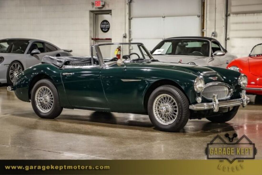 1965 Austin-Healey 3000 Mk III BJ8 British Racing Green Convertible 2912cc Inlin 1965 Austin-Healey 3000 Mk III BJ8