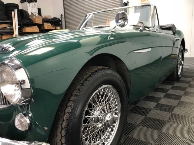 1965 Austin Healey 3000 4-SPEED OD. 60-SPOKE CHROME WIRES - photo 11