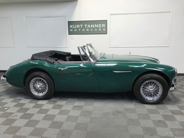 1965 Austin Healey 3000 4-SPEED OD. 60-SPOKE CHROME WIRES - photo 4